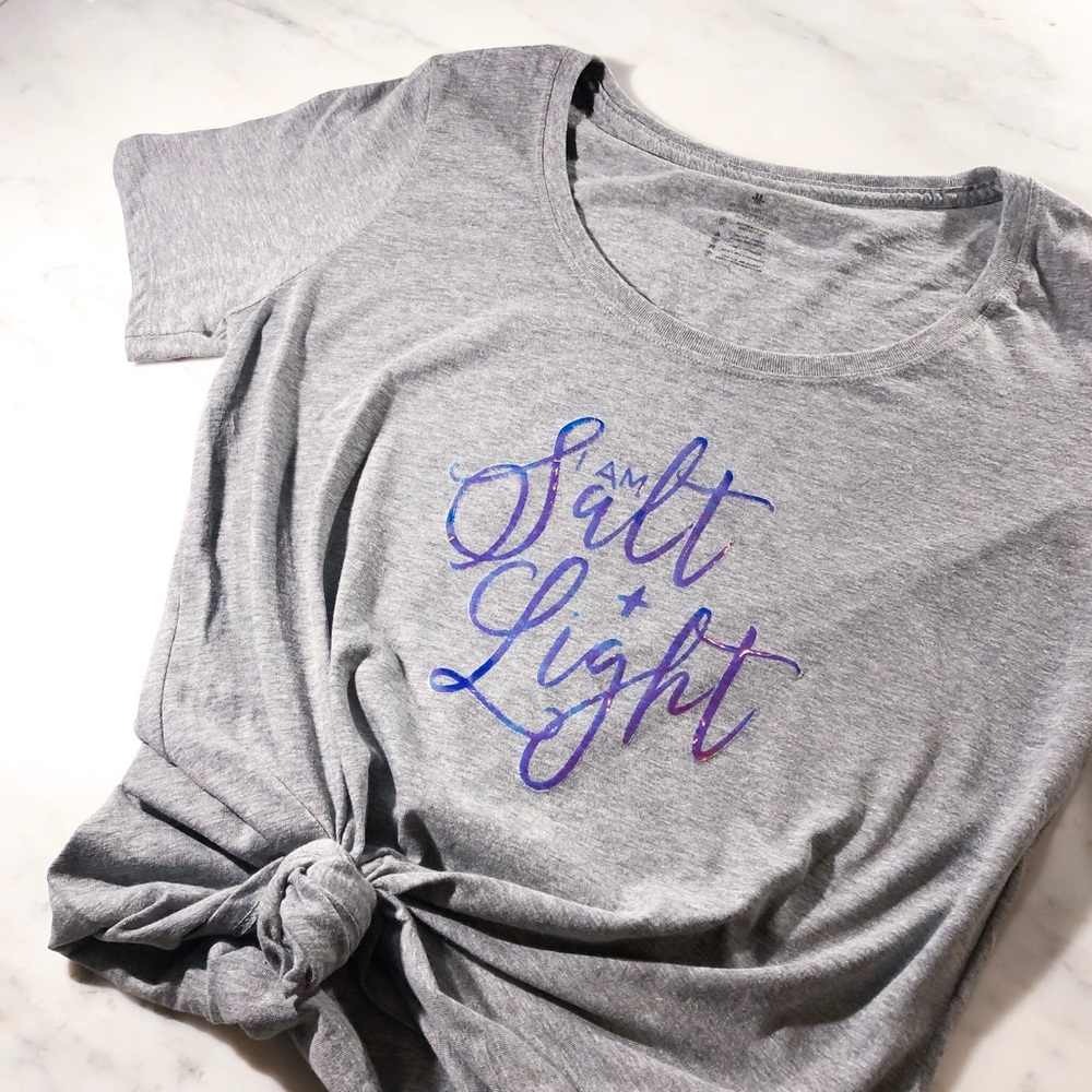 Salt and Light Christian T Shirt - Picture 2 of 10